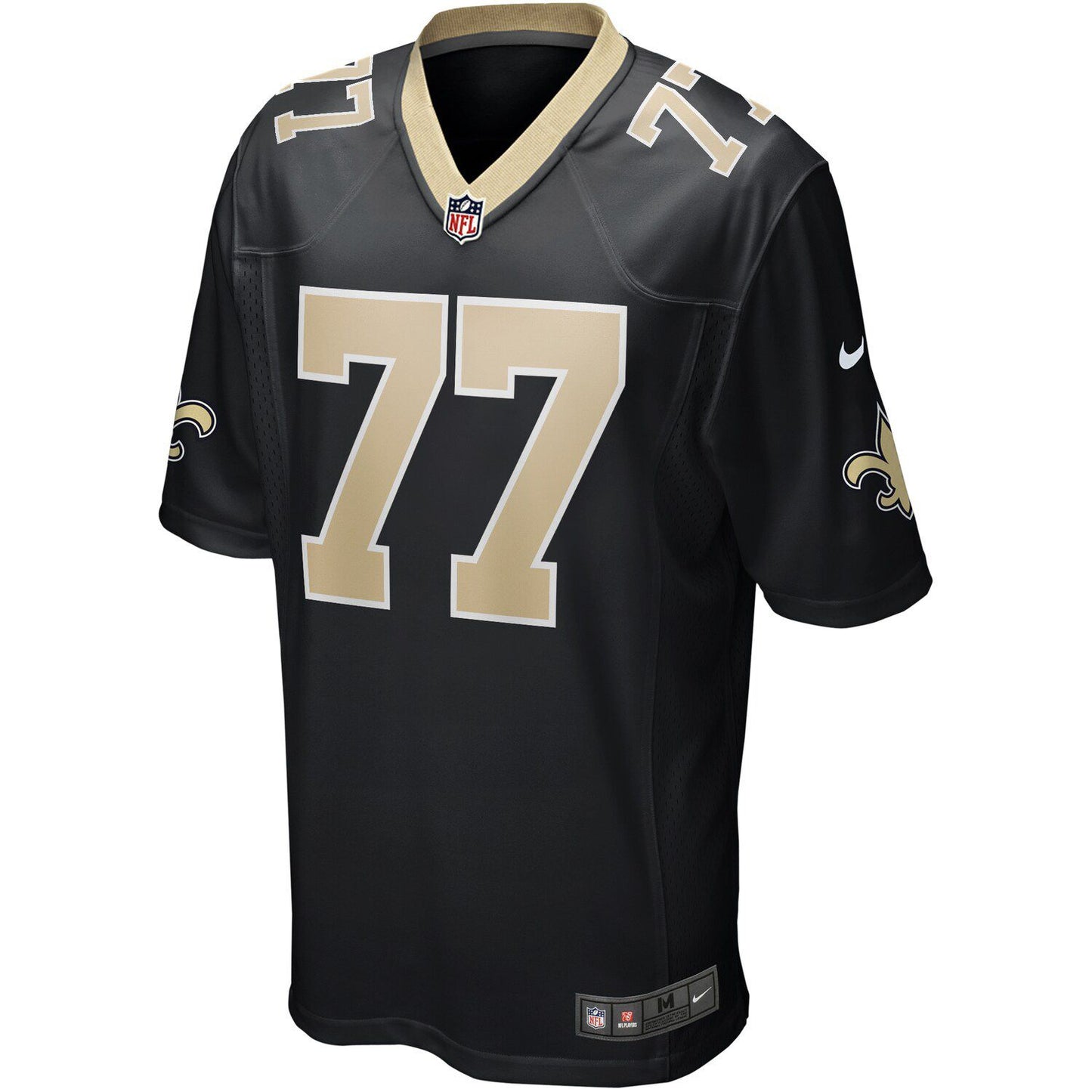 Men's Nike Carl Nicks Black New Orleans Saints Game Retired Player Jersey