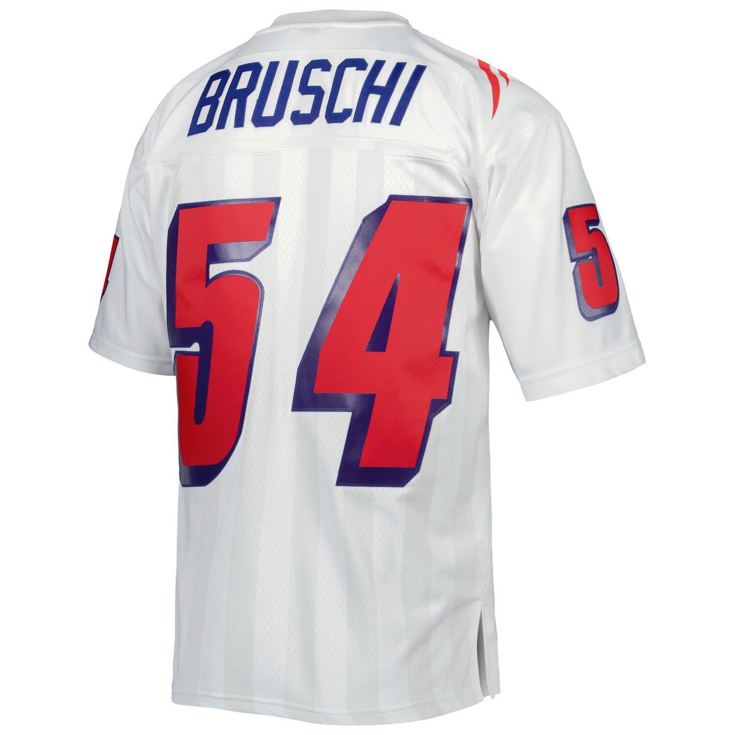 Men's Mitchell & Ness Tedy Bruschi White New England Patriots Legacy Replica Jersey