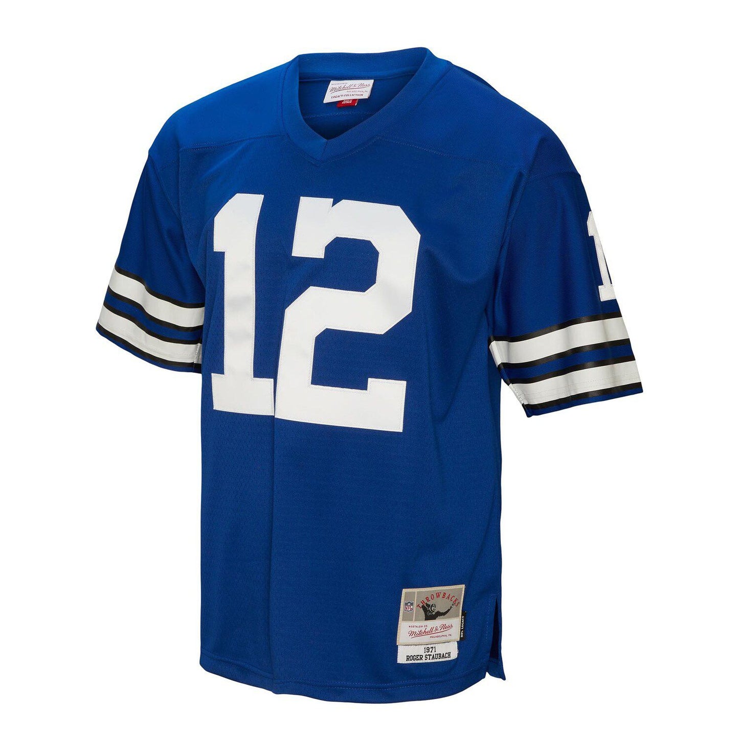 Men's Mitchell & Ness Roger Staubach Royal Dallas Cowboys 1971 Legacy Replica Jersey