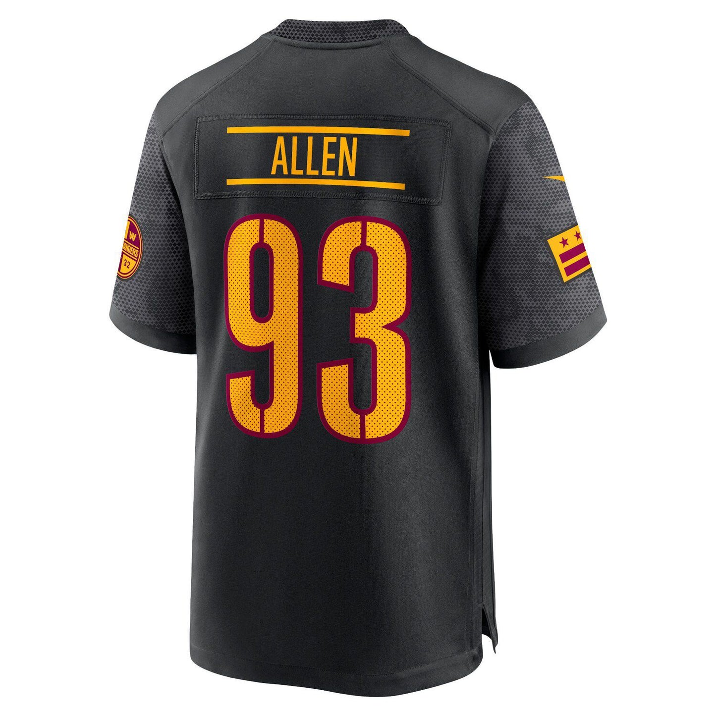 Youth Nike Jonathan Allen Black Washington Commanders Alternate Game Jersey