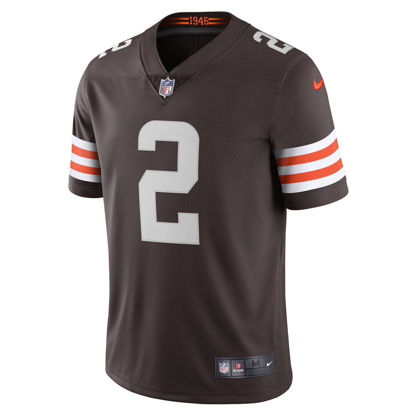 Men's Nike Amari Cooper Brown Cleveland Browns Vapor Limited Jersey