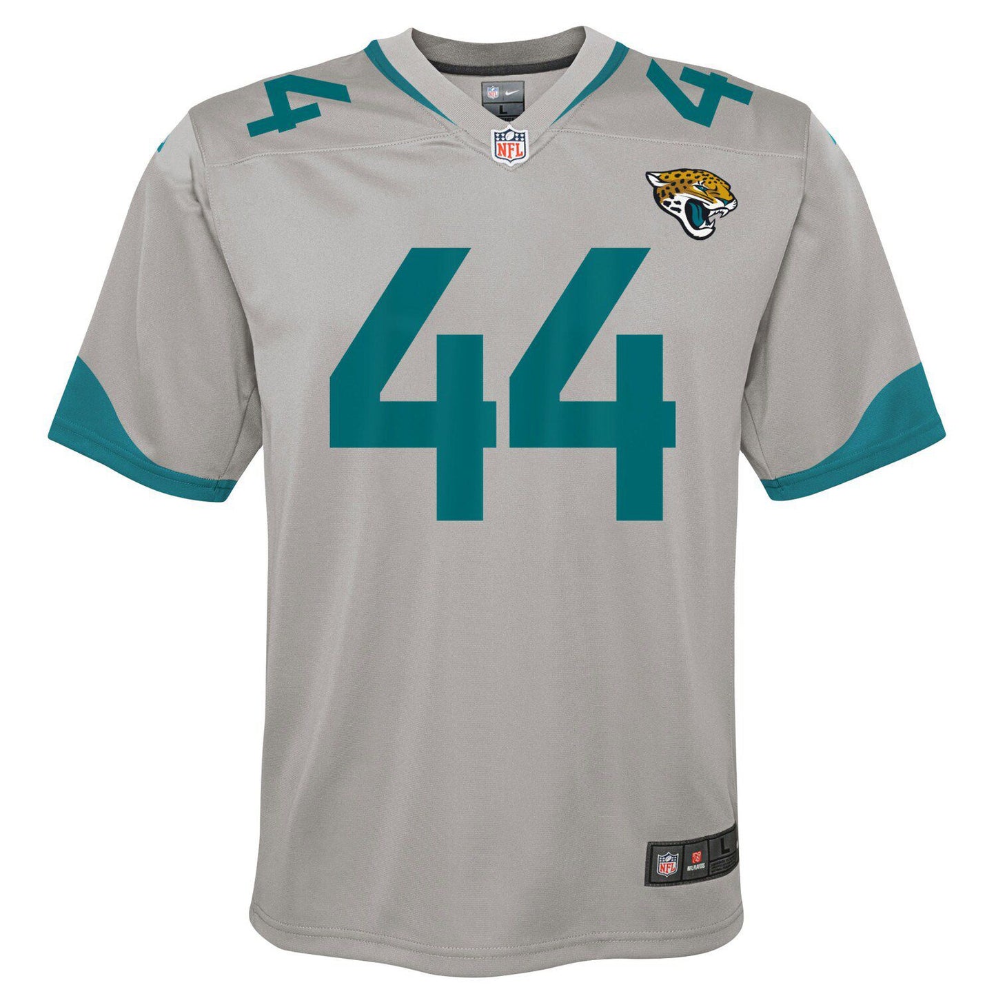 Youth Nike Travon Walker Silver Jacksonville Jaguars Inverted Game Jersey