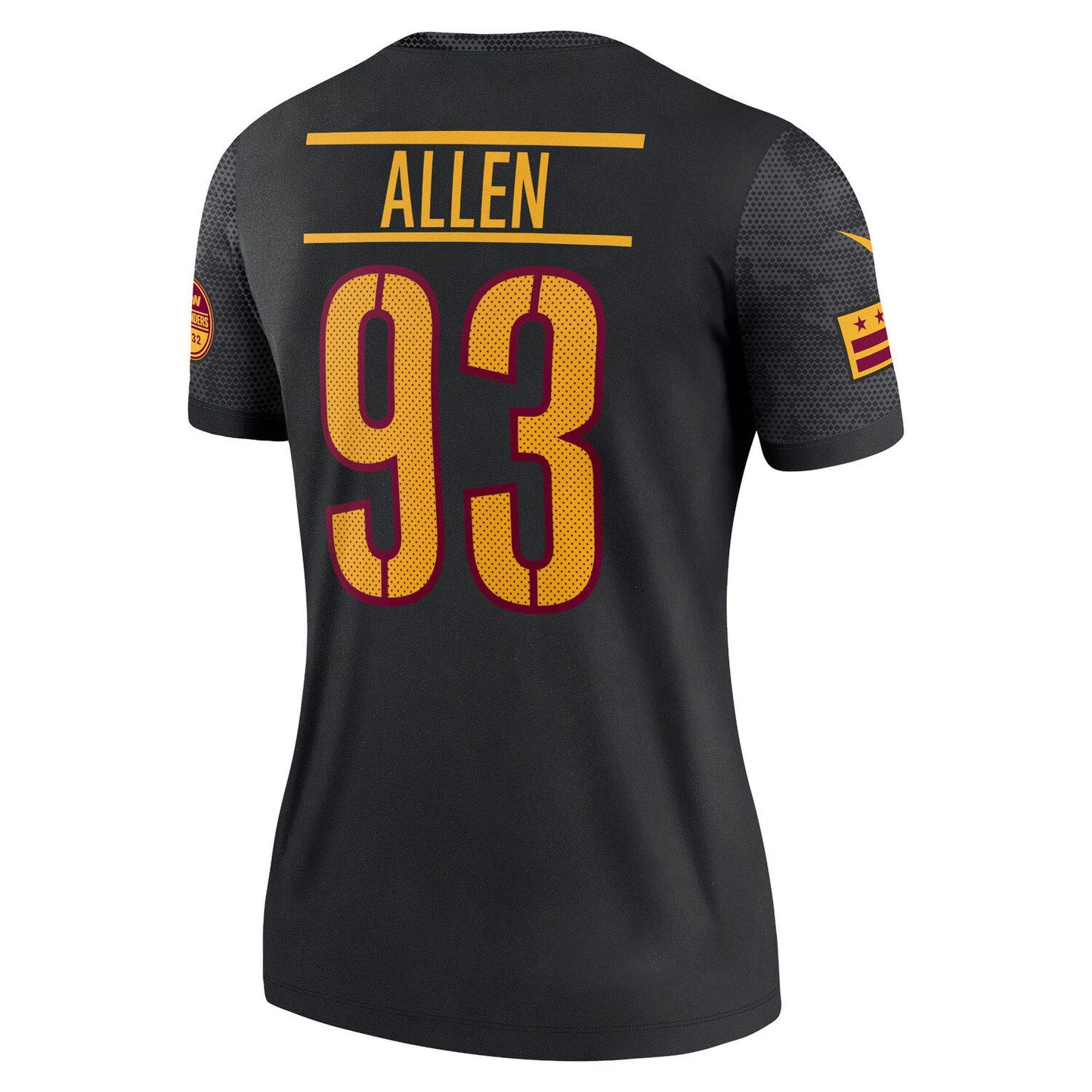 Women's Nike Jonathan Allen Black Washington Commanders Alternate Legend Jersey