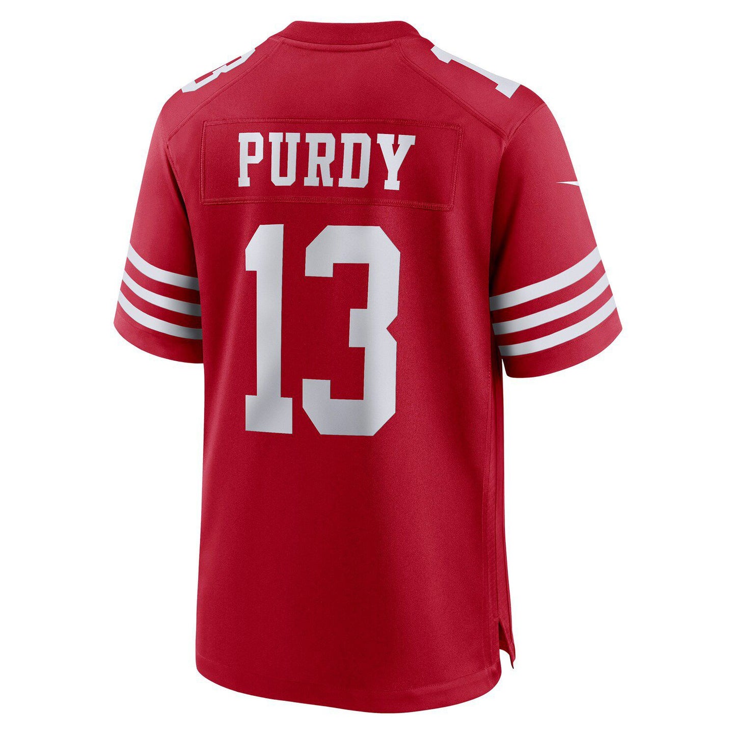 Men's Nike Brock Purdy Scarlet San Francisco 49ers Game Player Jersey