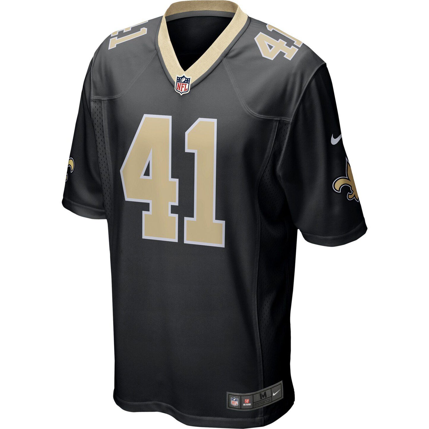 Men's Nike Alvin Kamara Black New Orleans Saints Game Jersey