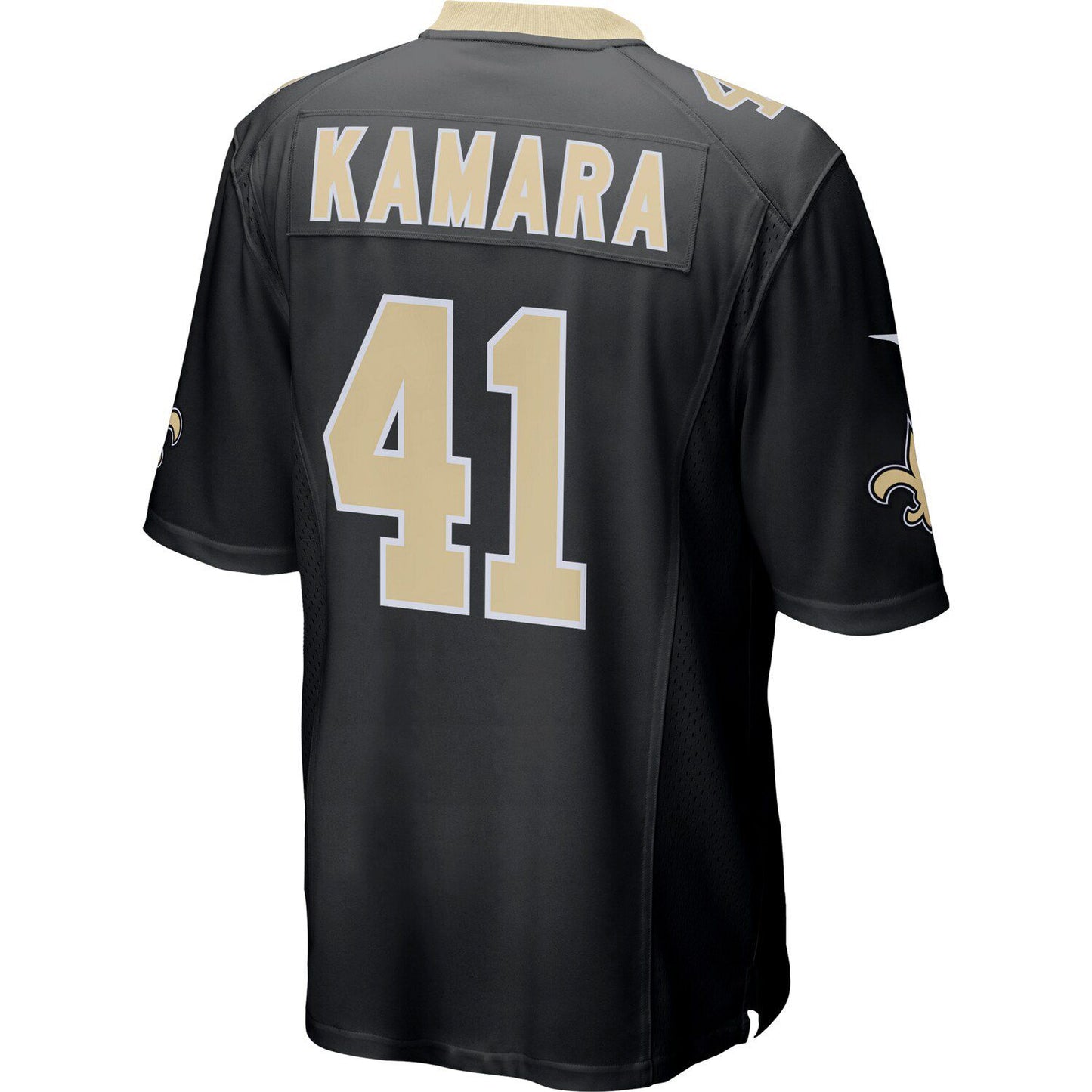 Men's Nike Alvin Kamara Black New Orleans Saints Game Jersey