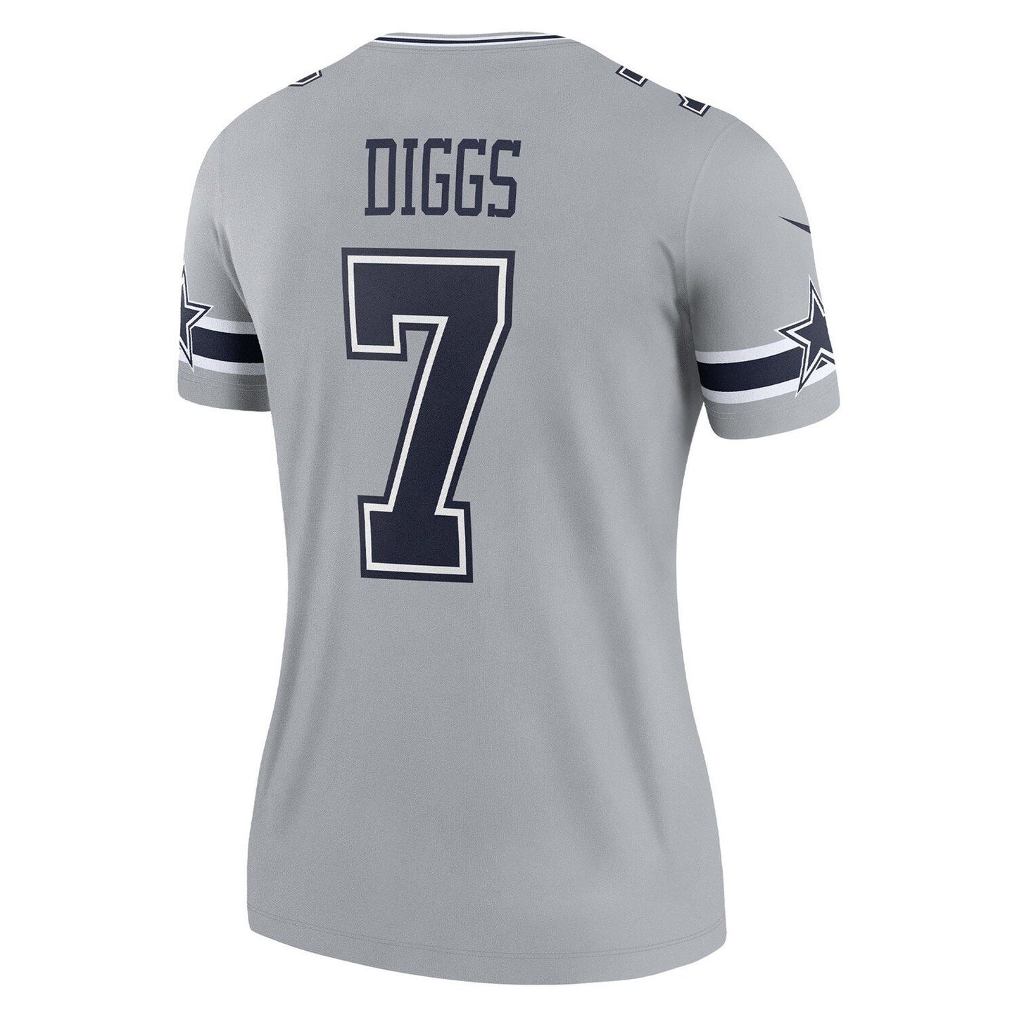 Women's Nike Trevon Diggs Silver Dallas Cowboys Inverted Legend Jersey