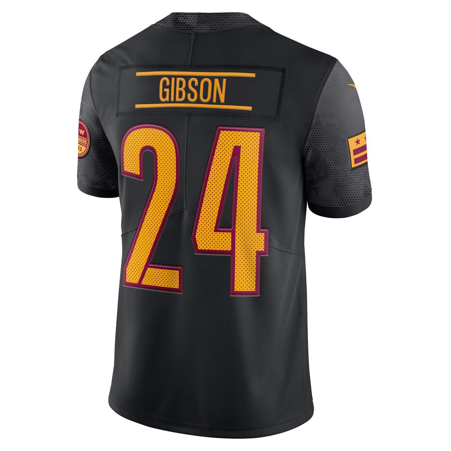 Men's Nike Antonio Gibson Black Washington Commanders Alternate Vapor Limited Jersey