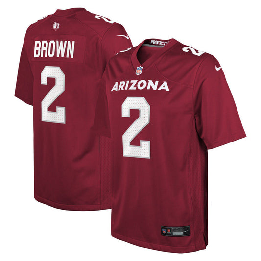 Youth Nike Marquise Brown Cardinal Arizona Cardinals Game Player Jersey