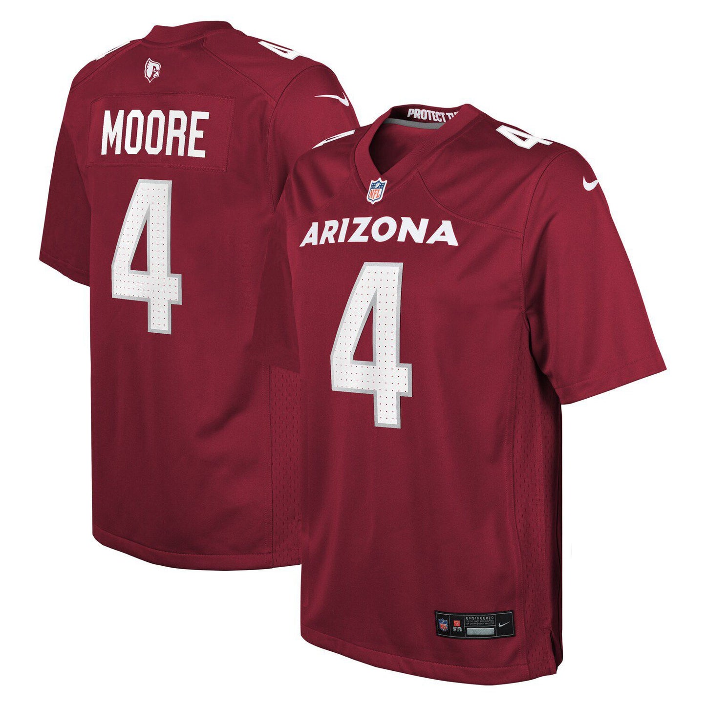 Youth Nike Rondale Moore Cardinal Arizona Cardinals Game Player Jersey