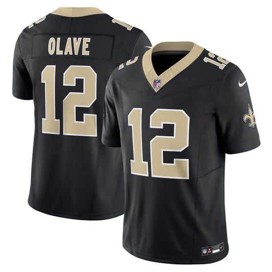 Men's Nike Chris Olave Black New Orleans Saints Vapor F.U.S.E. Limited  Jersey