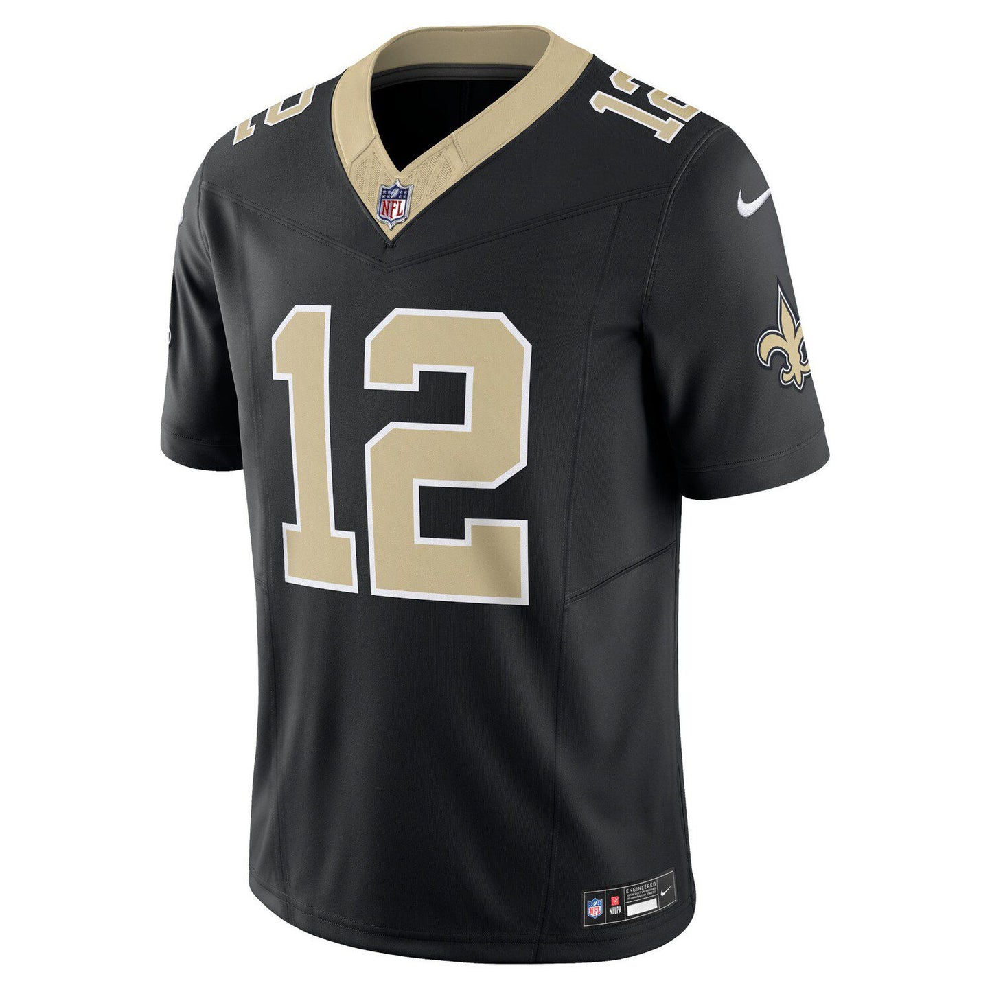 Men's Nike Chris Olave Black New Orleans Saints Vapor F.U.S.E. Limited  Jersey