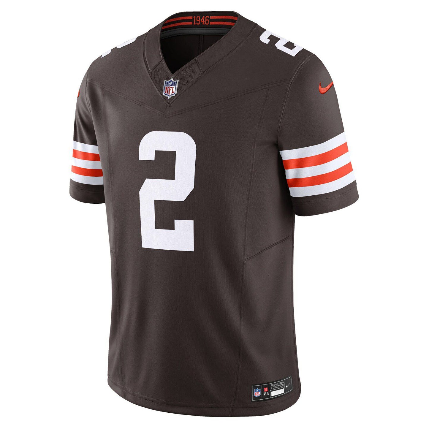 Men's Nike Amari Cooper Brown Cleveland Browns Vapor F.U.S.E. Limited  Jersey