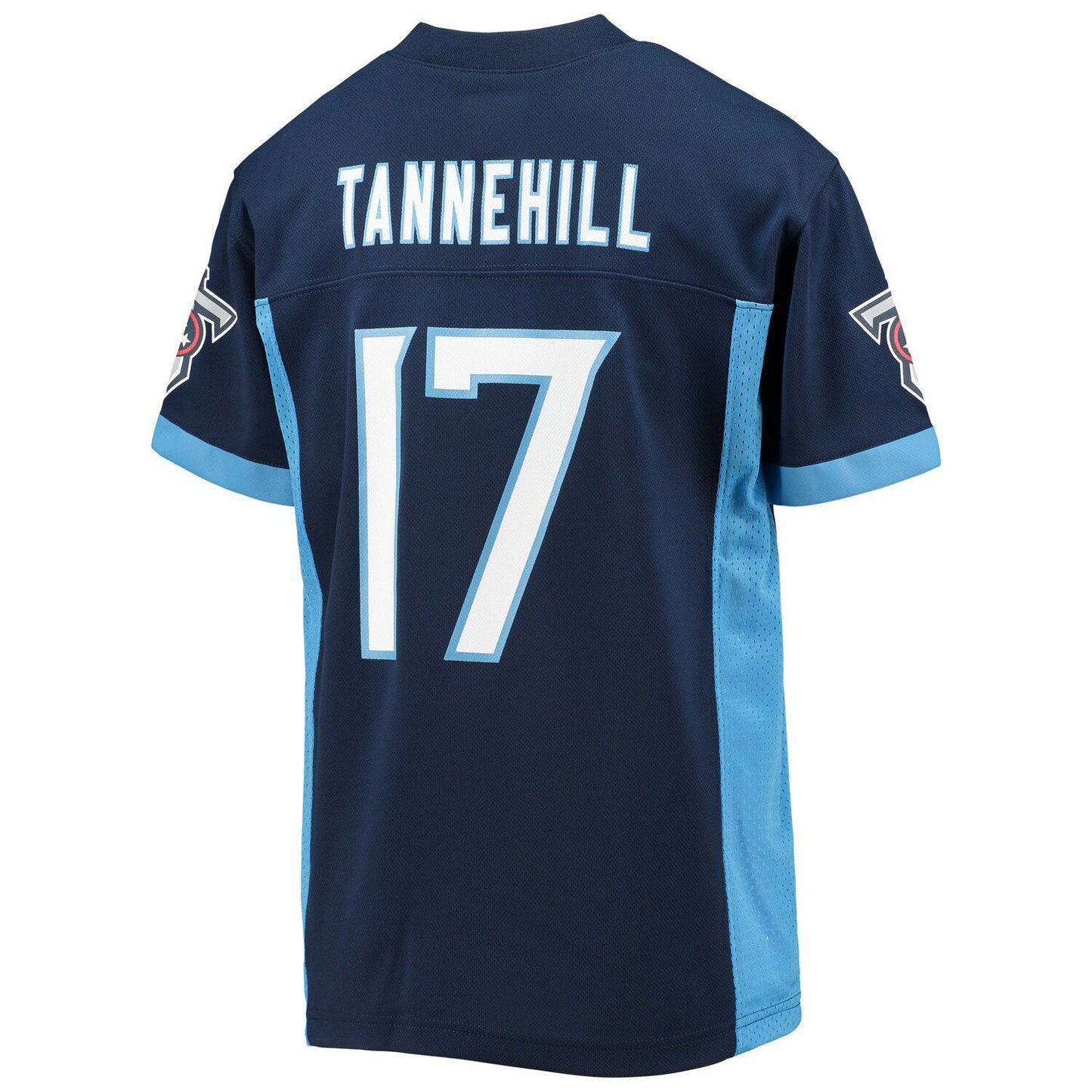 Youth Ryan Tannehill Navy Tennessee Titans Replica Player Jersey