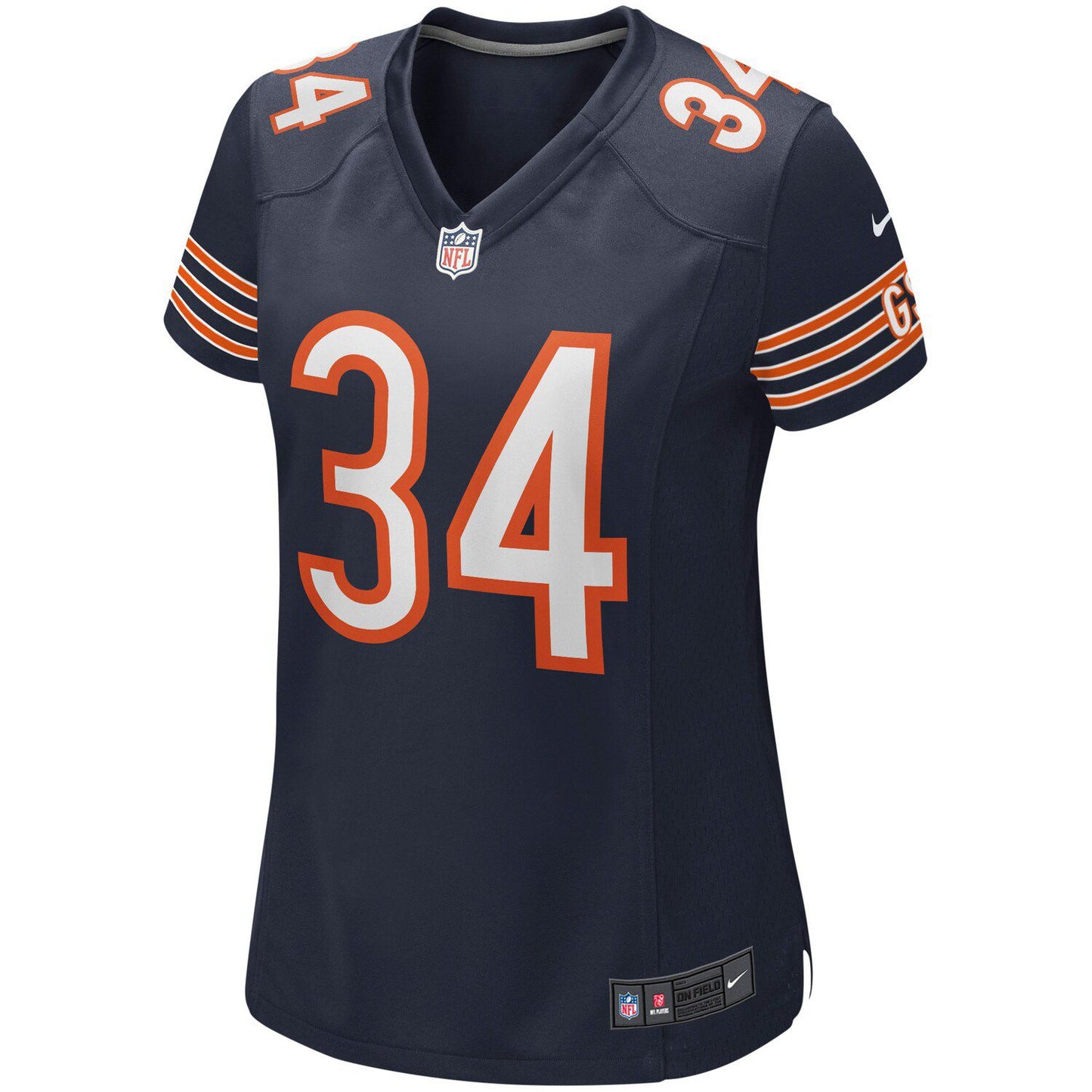 Women's Nike Walter Payton Navy Chicago Bears Game Retired Player Jersey