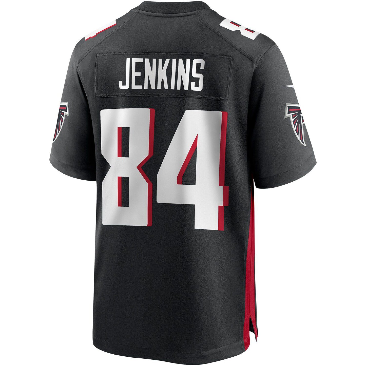 Men's Nike Alfred Jenkins Black Atlanta Falcons Game Retired Player Jersey