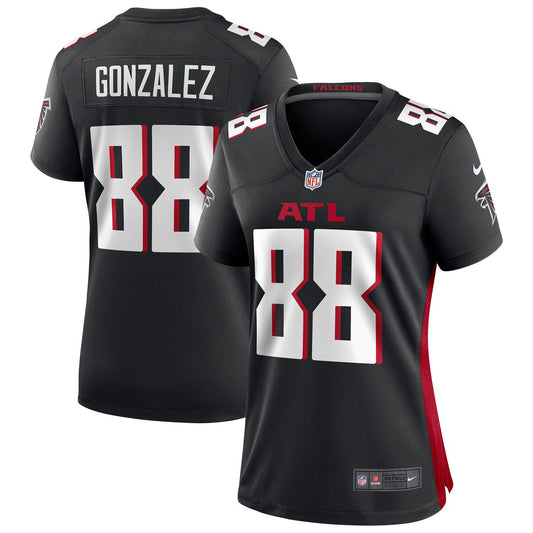 Women's Nike Tony Gonzalez Black Atlanta Falcons Game Retired Player Jersey