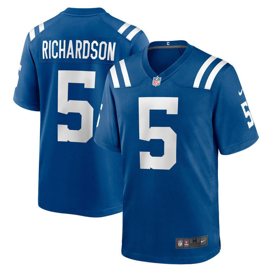 Men's Nike Anthony Richardson Royal Indianapolis Colts 2023 NFL Draft First Round Pick Game Jersey