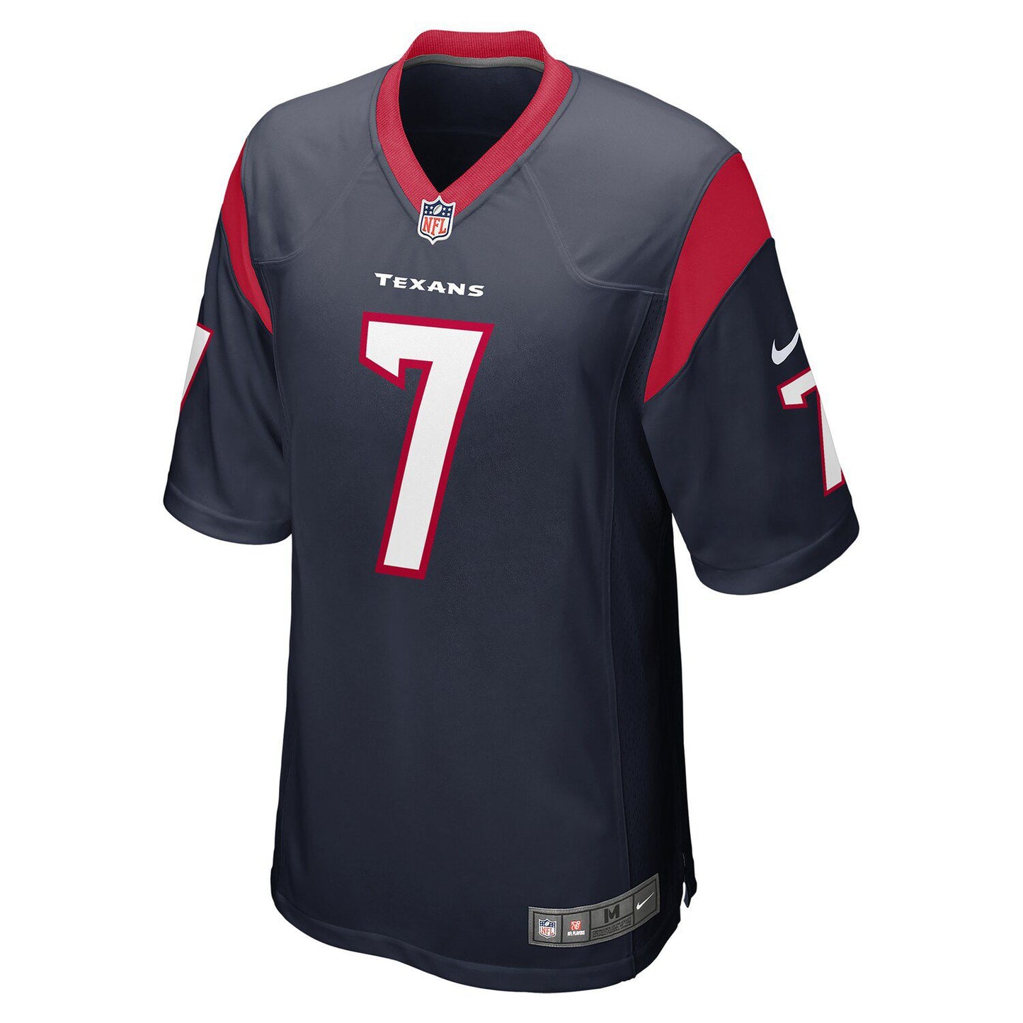 Men's Nike C.J. Stroud Navy Houston Texans 2023 NFL Draft First Round Pick Game Jersey