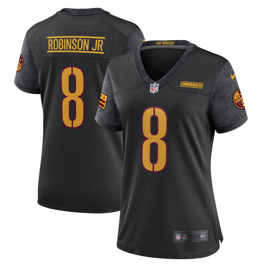 Women's Nike Brian Robinson Jr. Black Washington Commanders Alternate Game Jersey