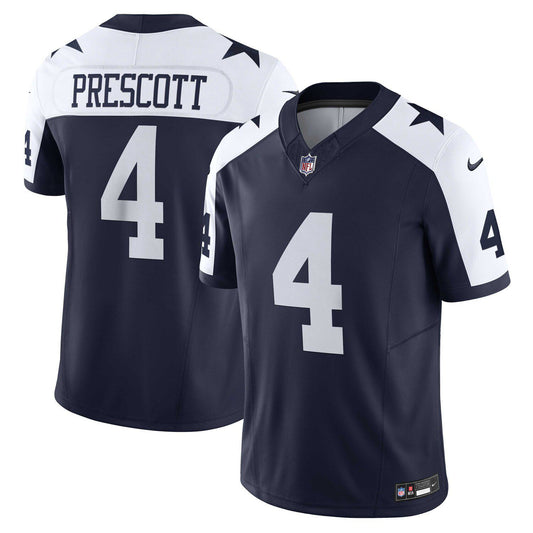 Men's Nike Dak Prescott Navy Dallas Cowboys Vapor F.U.S.E. Limited Jersey