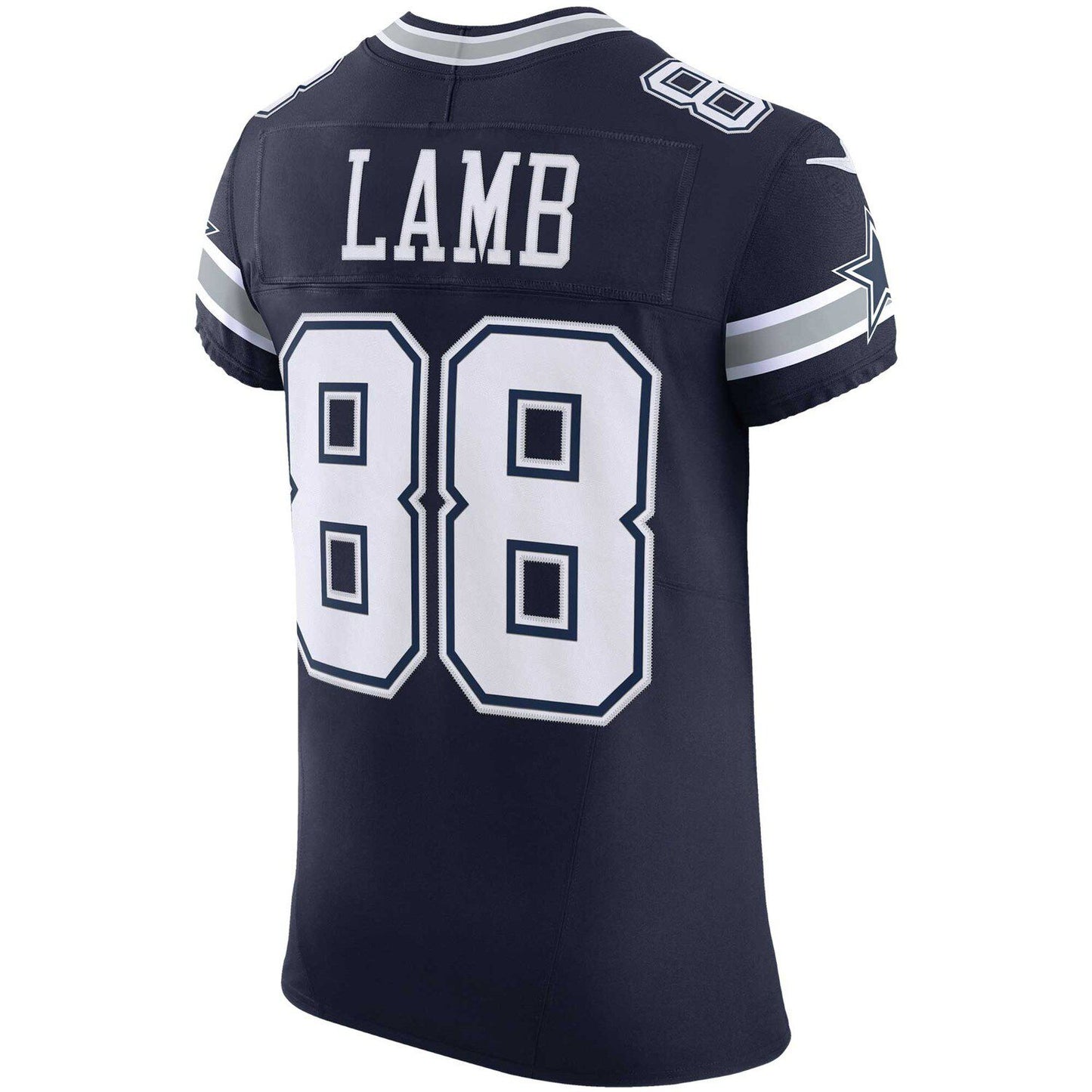 Men's Nike CeeDee Lamb Navy Dallas Cowboys Vapor F.U.S.E. Elite Jersey