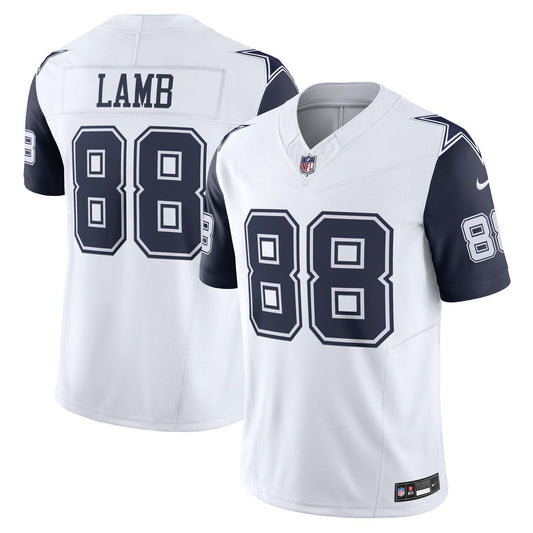 Men's Nike CeeDee Lamb White Dallas Cowboys Alternate Vapor F.U.S.E. Limited Jersey