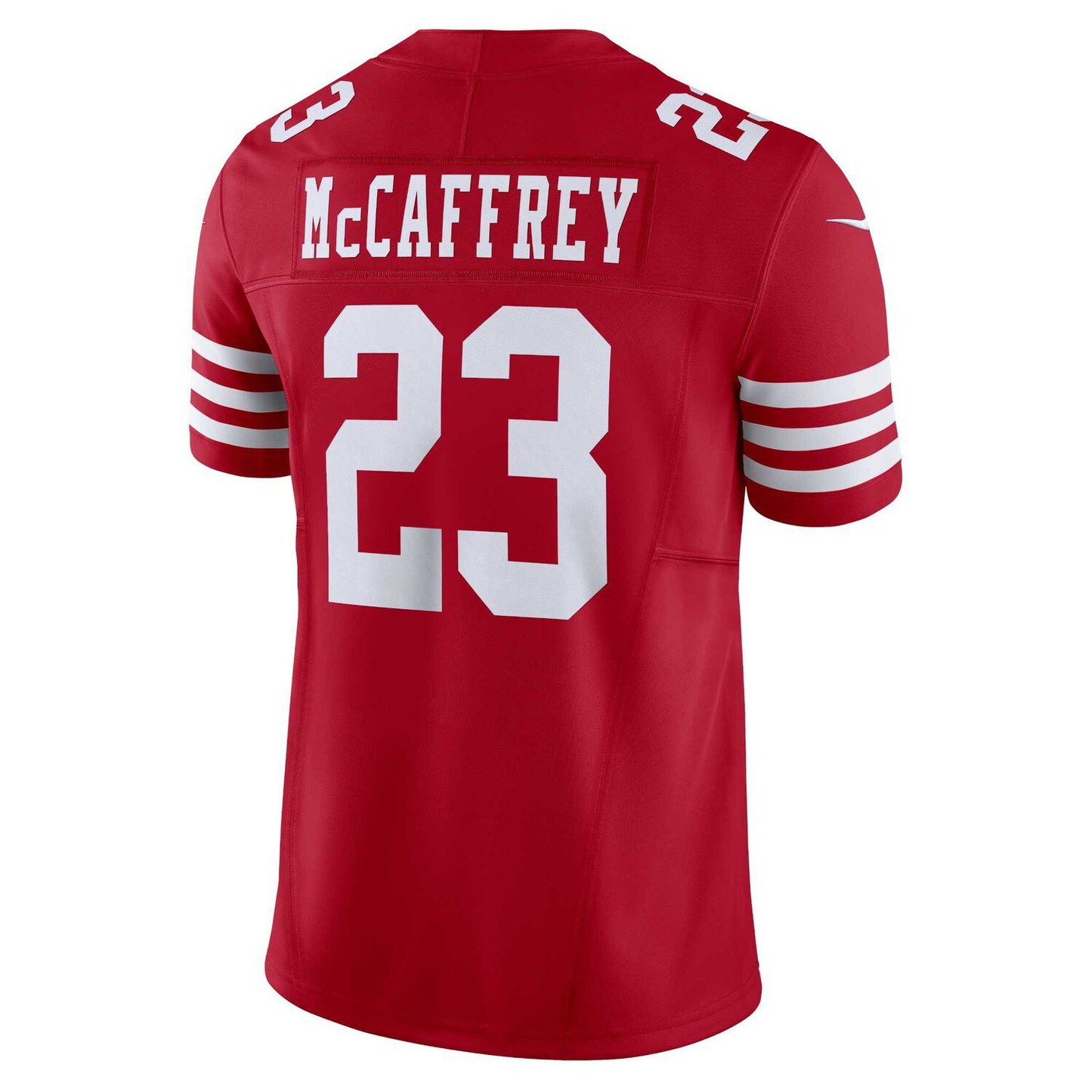 Men's Nike Christian McCaffrey Scarlet San Francisco 49ers Vapor F.U.S.E. Limited Jersey