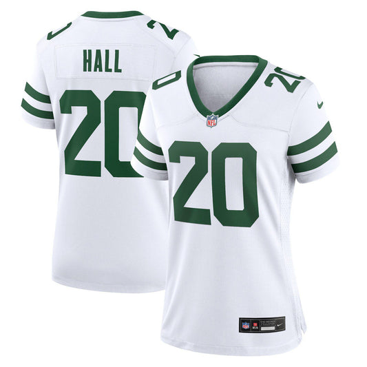 Women's Nike Breece Hall White New York Jets Legacy Player Game Jersey