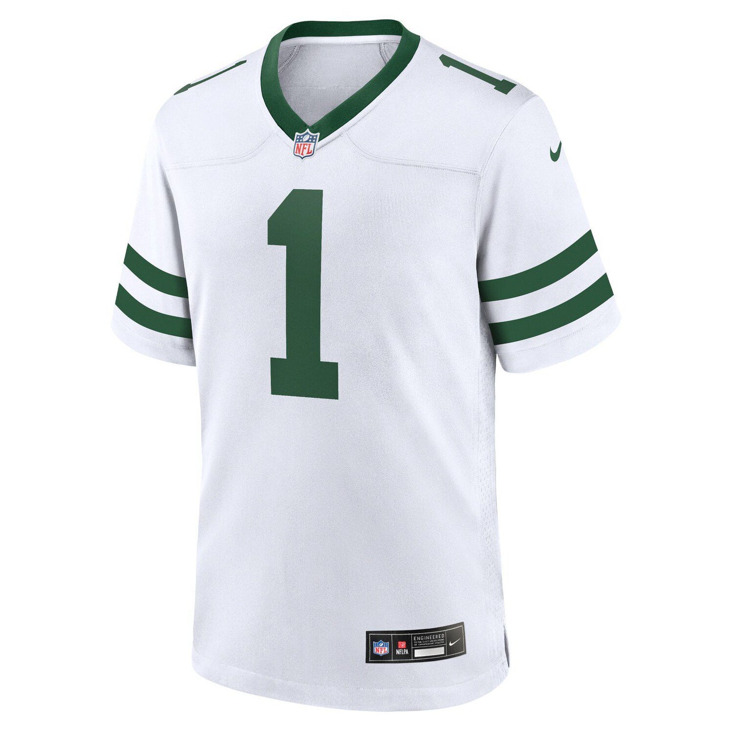 Men's Nike Ahmad Sauce Gardner White New York Jets Legacy Player Game Jersey