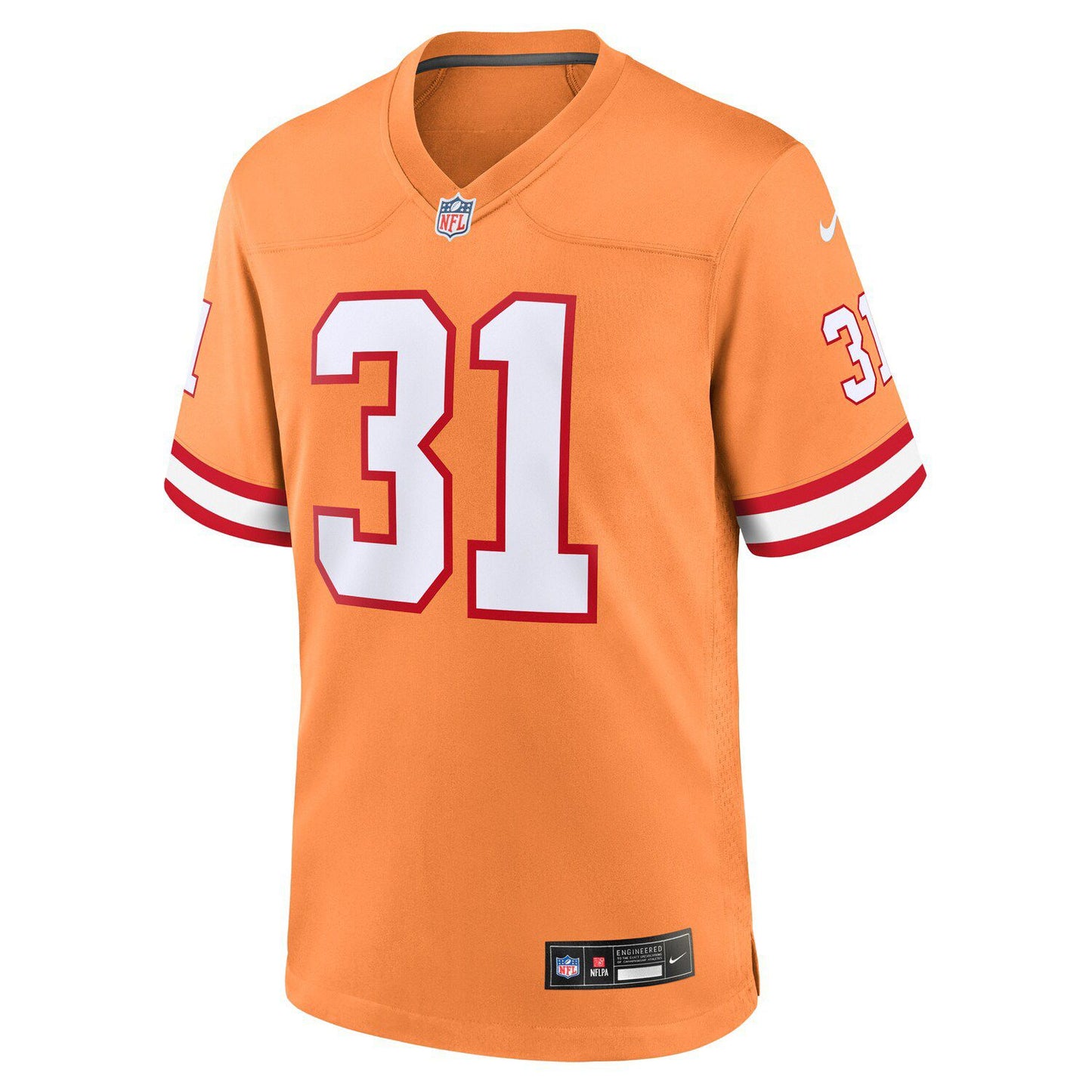 Men's Nike Antoine Winfield Jr. Orange Tampa Bay Buccaneers Throwback Game Jersey