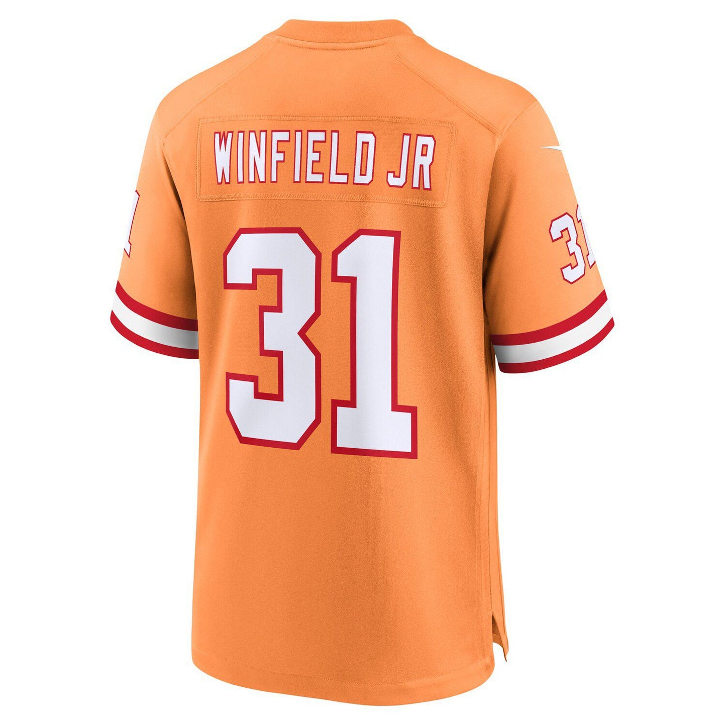 Men's Nike Antoine Winfield Jr. Orange Tampa Bay Buccaneers Throwback Game Jersey