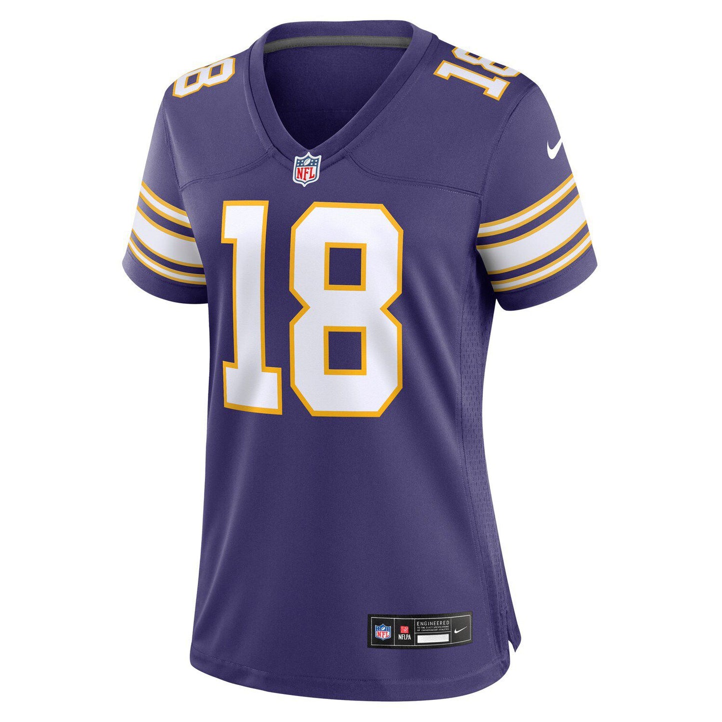 Women's Nike Justin Jefferson Purple Minnesota Vikings Classic Player Game Jersey