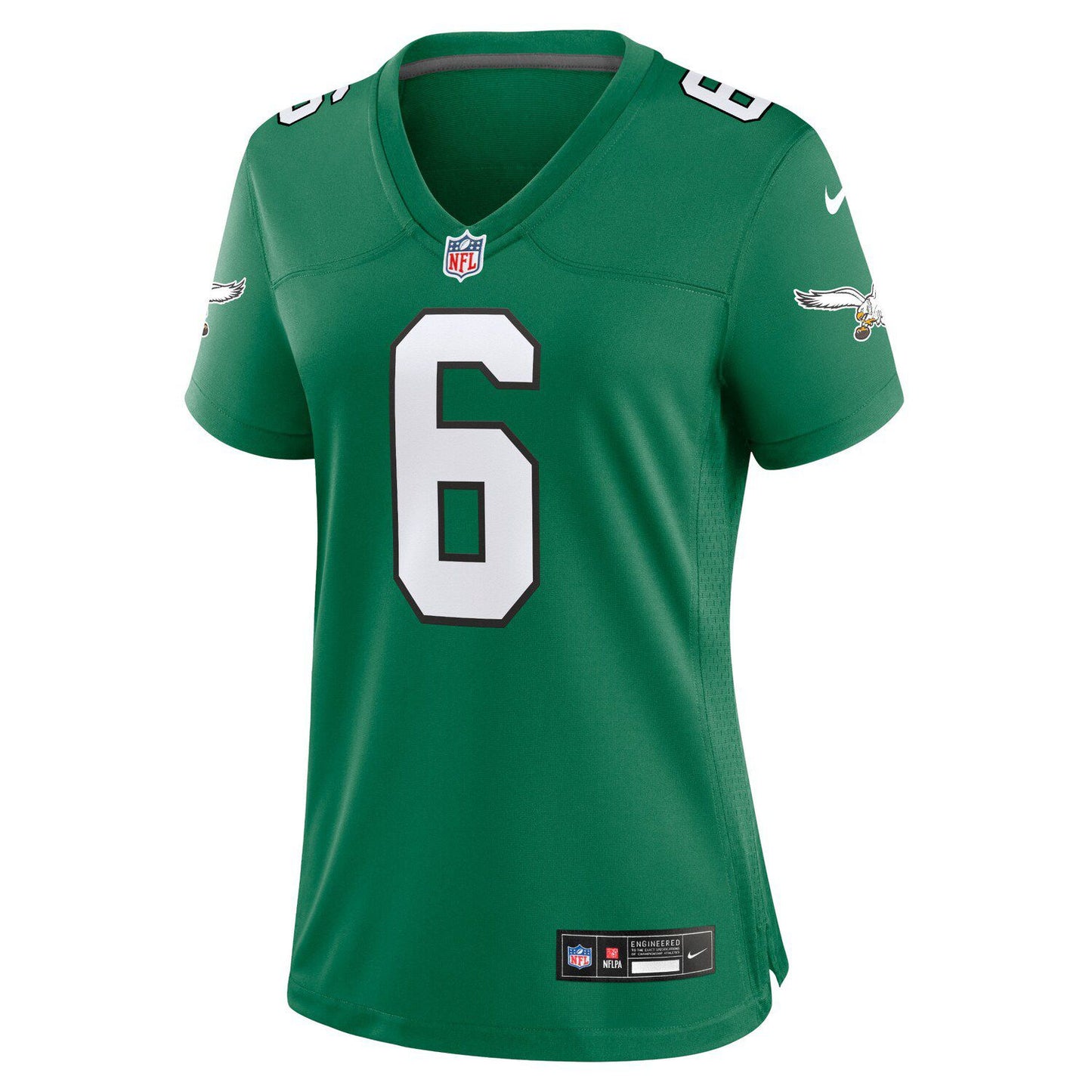 Women's Nike DeVonta Smith Kelly Green Philadelphia Eagles Alternate Player Game Jersey