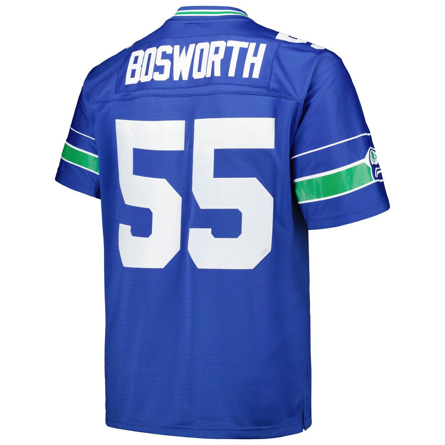 Men's Mitchell & Ness Brian Bosworth Royal Seattle Seahawks Big & Tall 1987 Legacy Retired Player Jersey