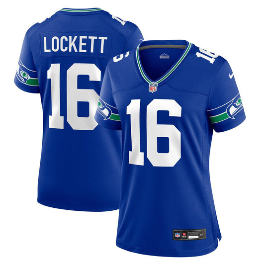 Women's Nike Tyler Lockett Royal Seattle Seahawks Player Jersey