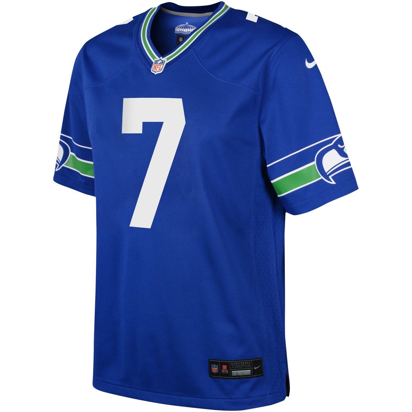 Youth Nike Geno Smith Royal Seattle Seahawks Game Jersey