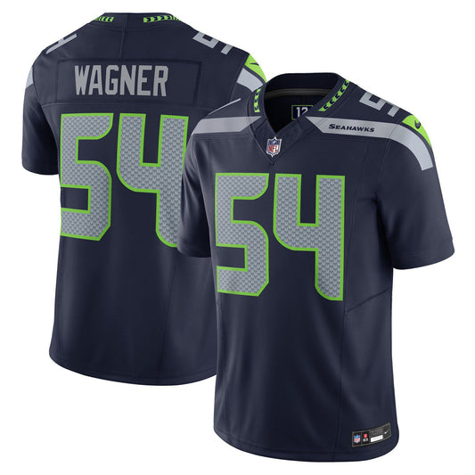 Men's Nike Bobby Wagner Navy Seattle Seahawks Vapor F.U.S.E. Limited Jersey