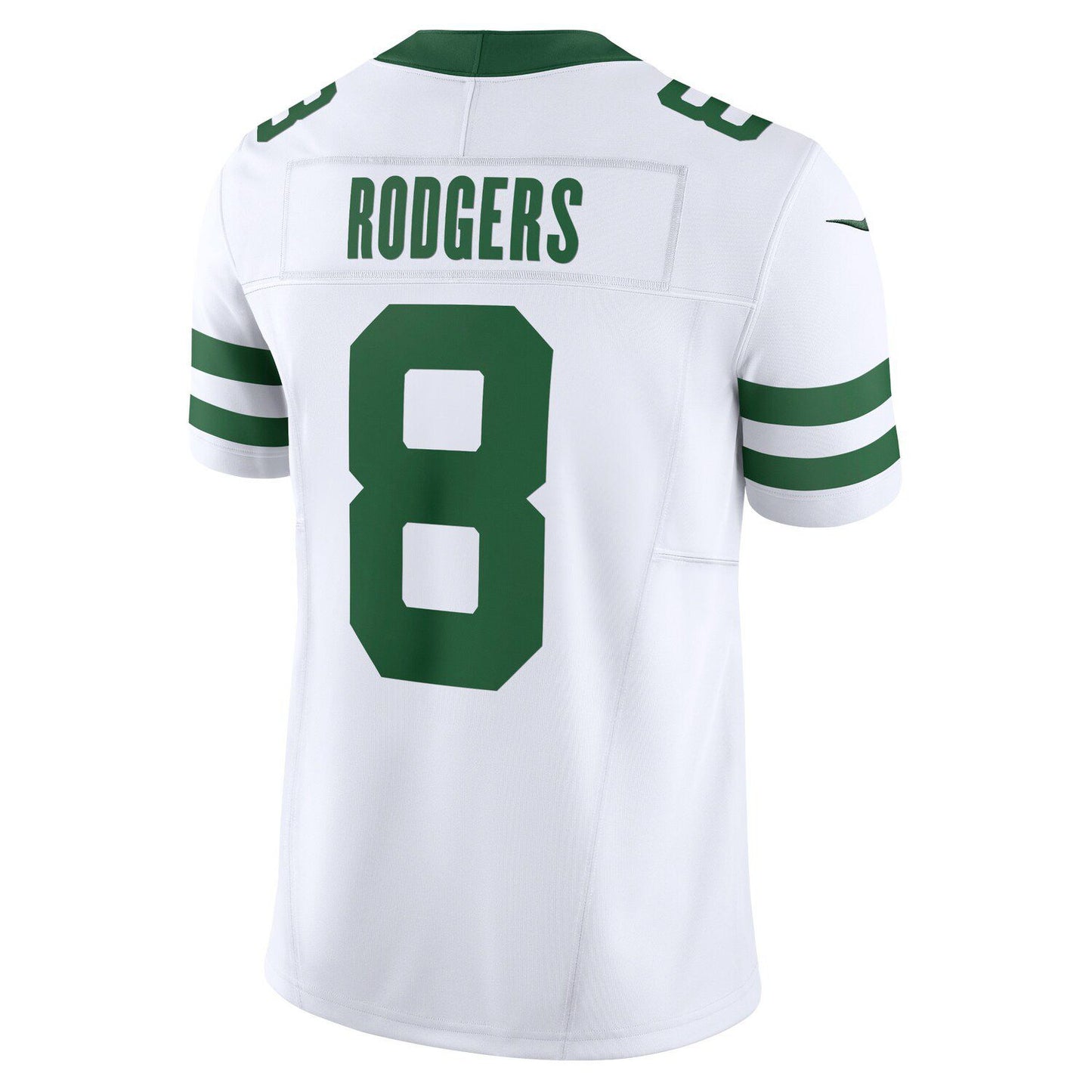 Men's Nike Aaron Rodgers White New York Jets Vapor F.U.S.E. Limited Jersey