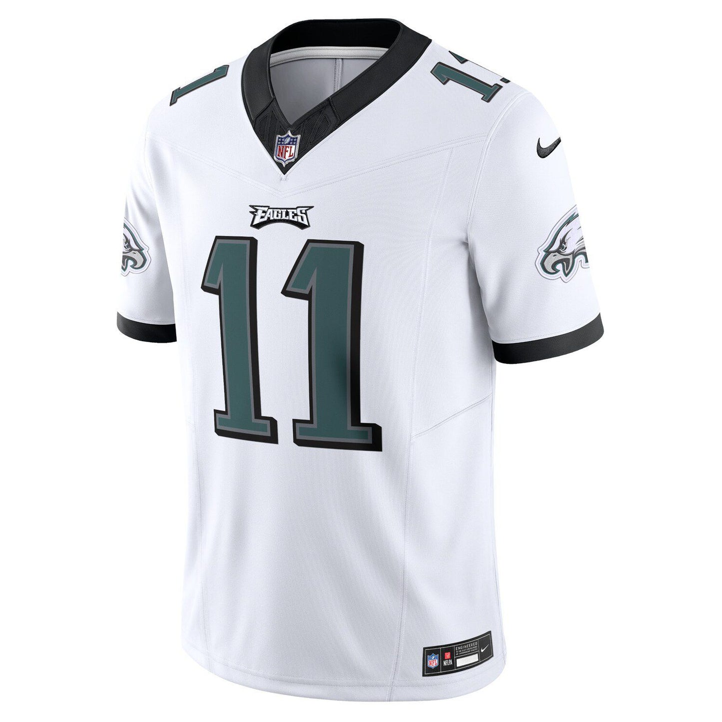 Men's Nike A.J. Brown White Philadelphia Eagles Vapor F.U.S.E. Limited Jersey