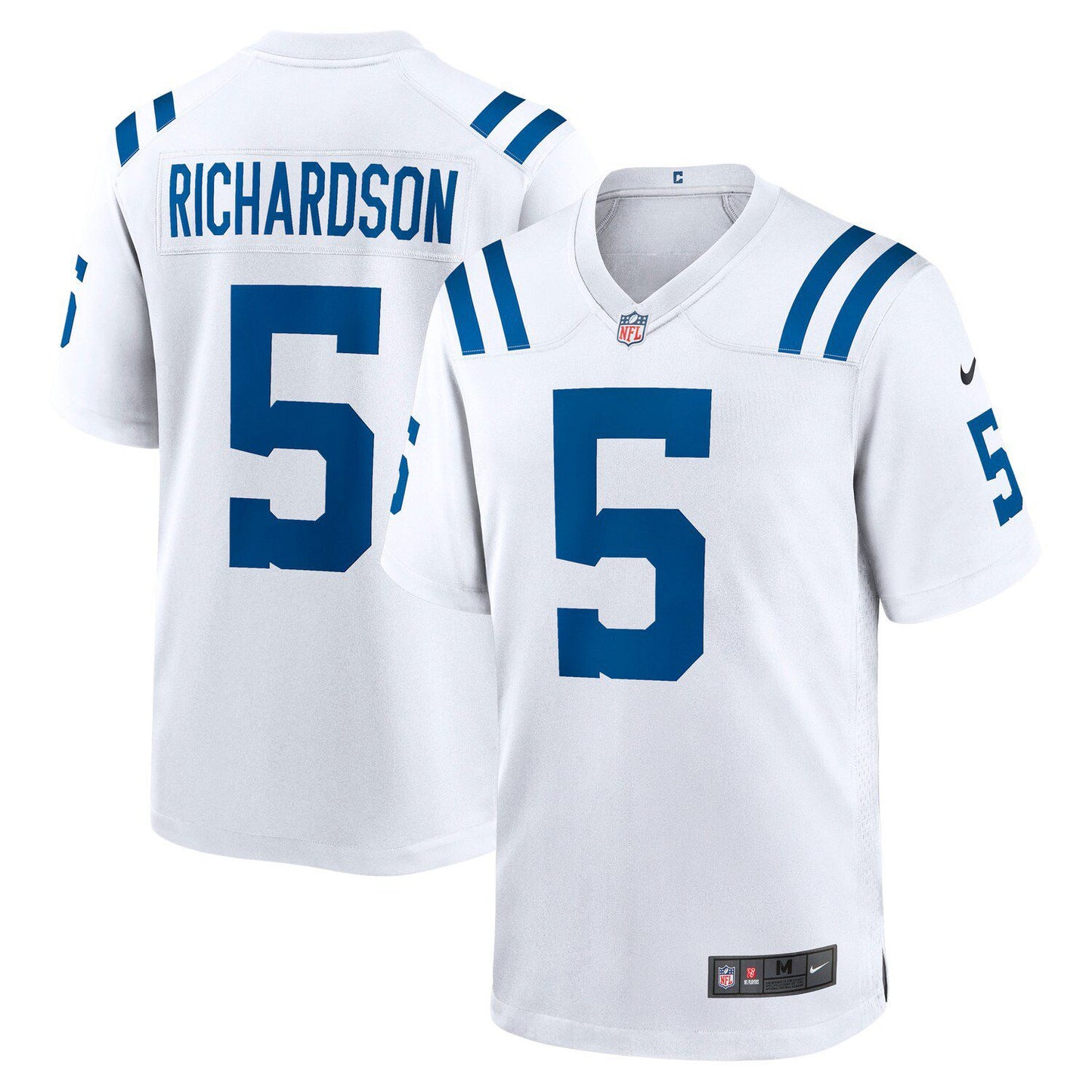 Men's Nike Anthony Richardson White Indianapolis Colts 2023 NFL Draft First Round Pick Game Jersey