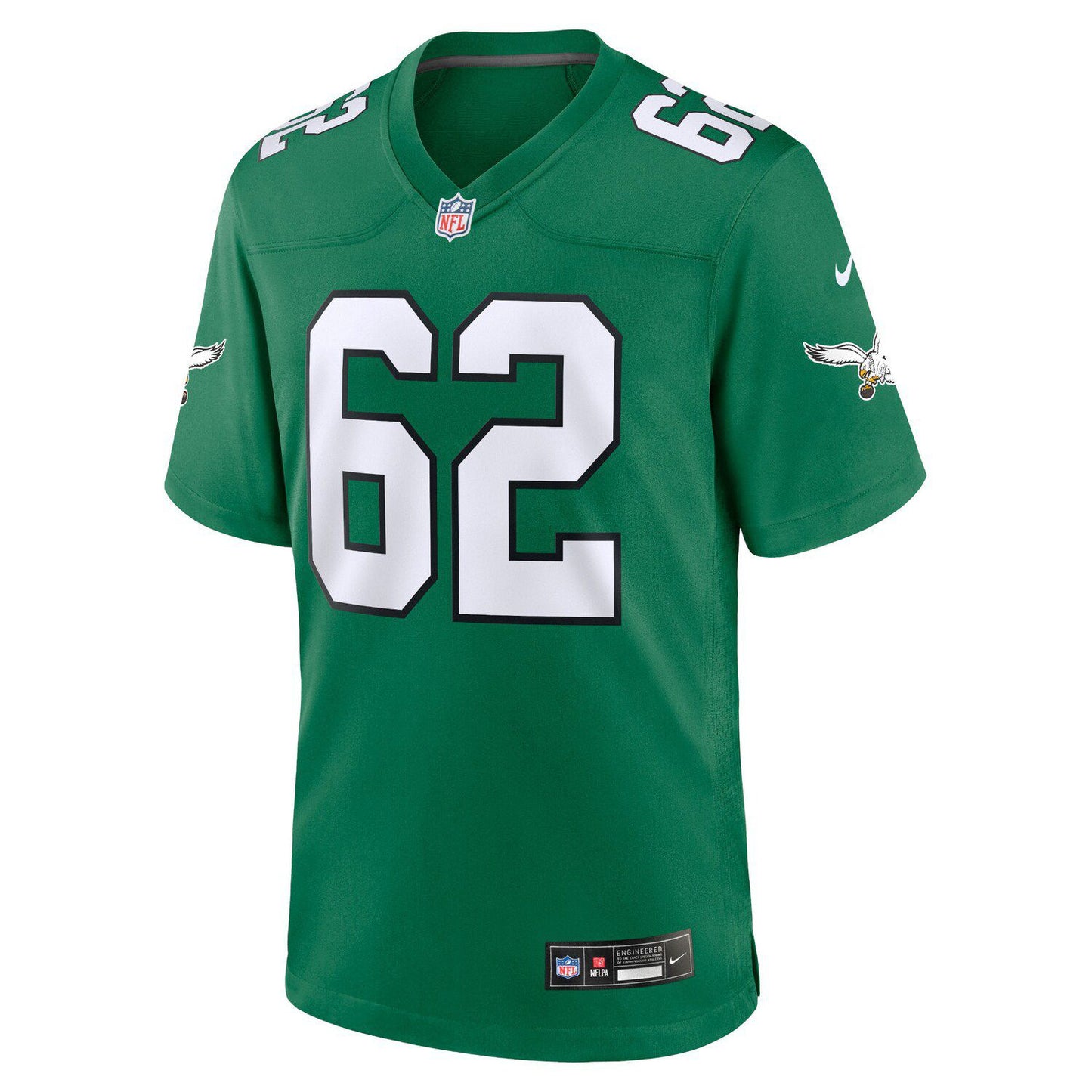 Youth Nike Jason Kelce Kelly Green Philadelphia Eagles Game Jersey