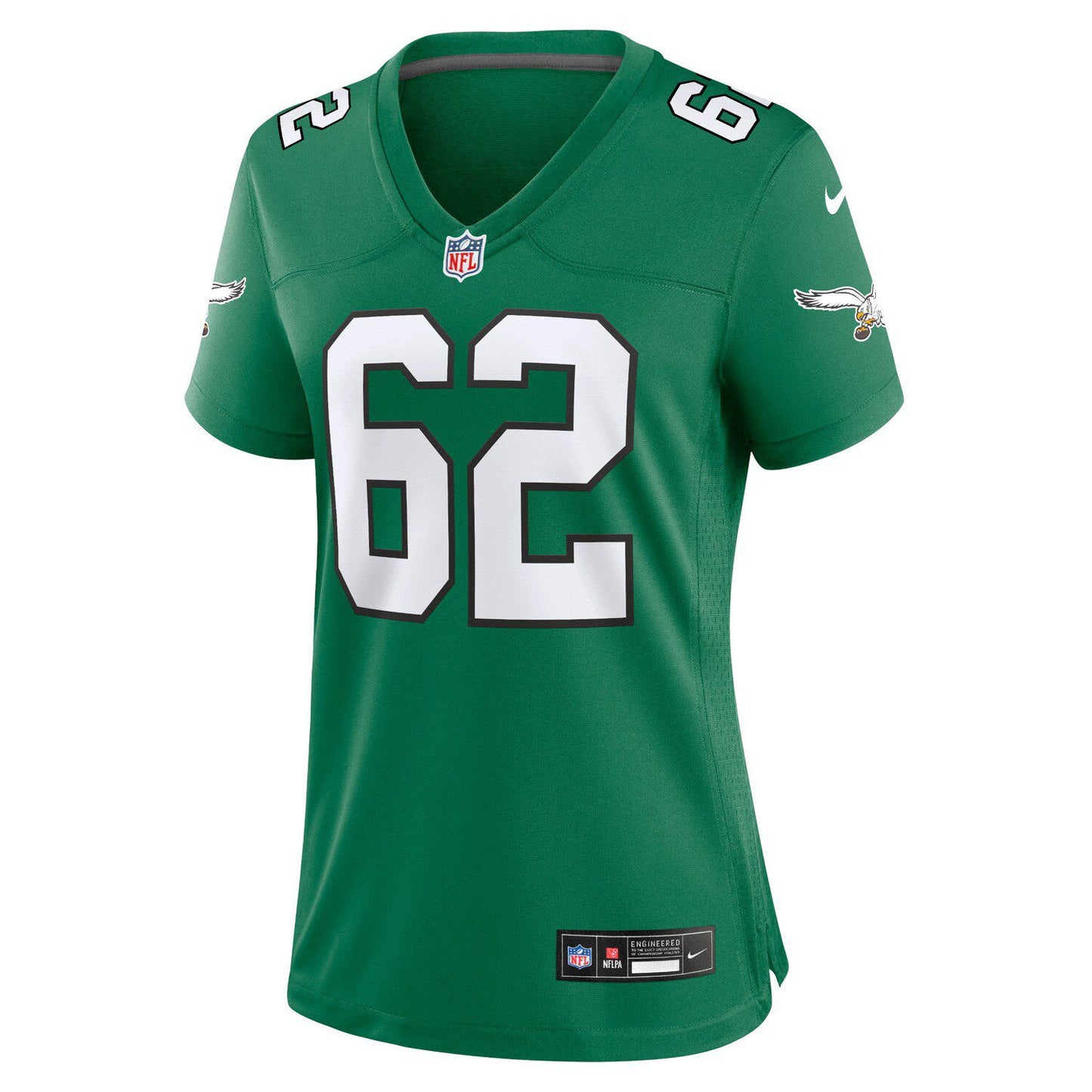 Women's Nike Jason Kelce Kelly Green Philadelphia Eagles Player Jersey