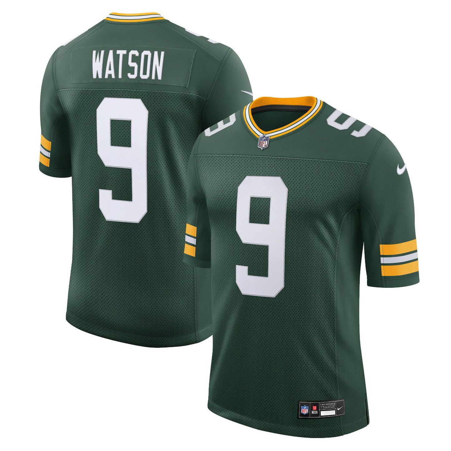 Men's Nike Christian Watson Green Green Bay Packers  Vapor Untouchable Limited Jersey