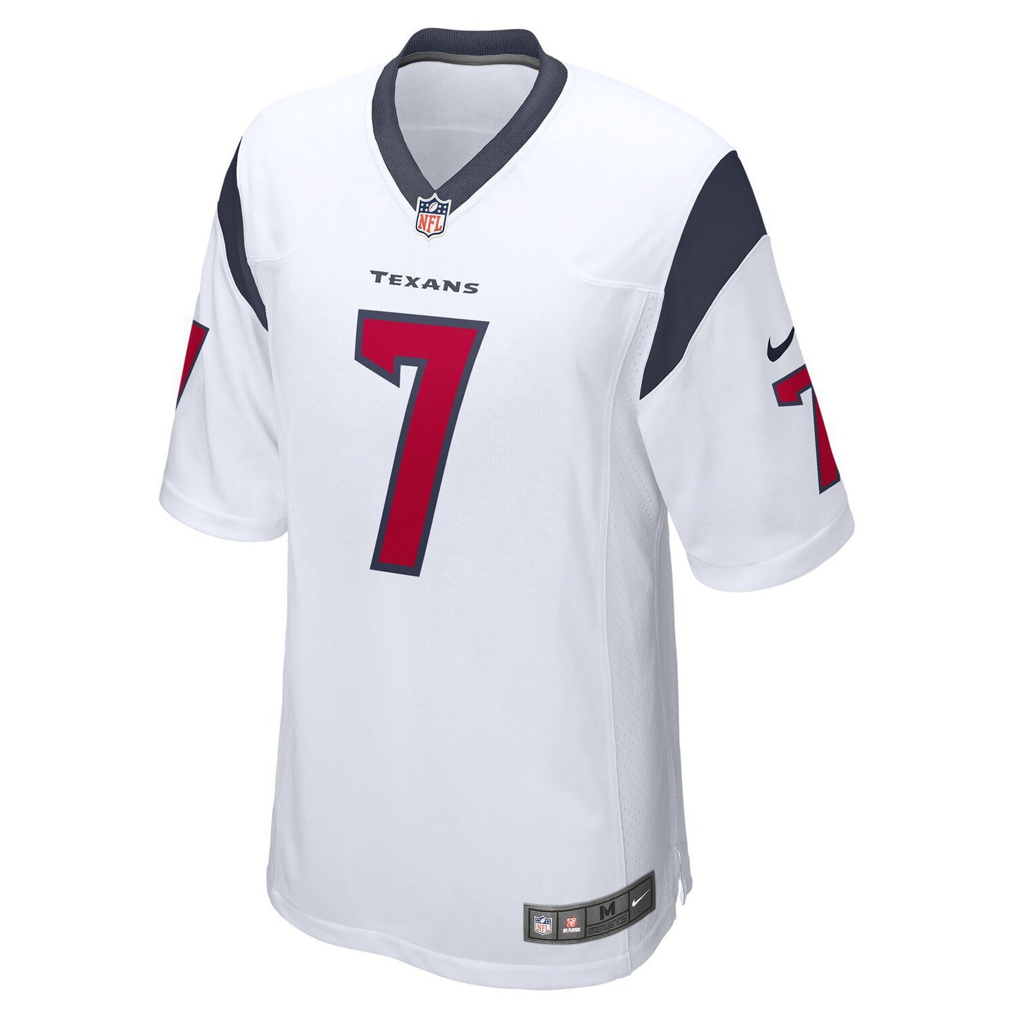 Men's Nike CJ Stroud White Houston Texans 2023 NFL Draft First Round Pick Game Jersey