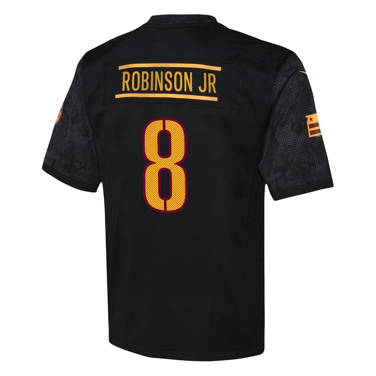 Youth Nike Brian Robinson Jr. Black Washington Commanders Game Jersey