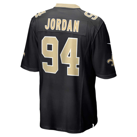 Men's Nike Cameron Jordan Black New Orleans Saints Game Jersey