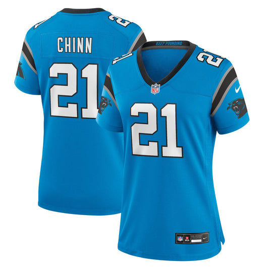 Women's Nike Jeremy Chinn Blue Carolina Panthers Player Jersey