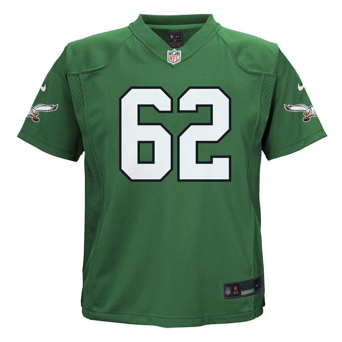 Infant Nike Jason Kelce Kelly Green Philadelphia Eagles Alternate Game Jersey