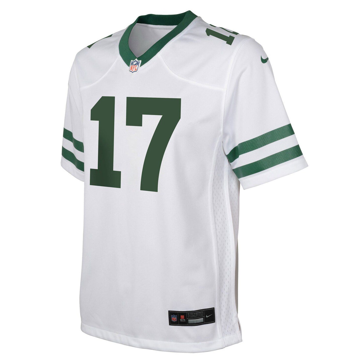 Youth Nike Garrett Wilson White New York Jets Game Jersey